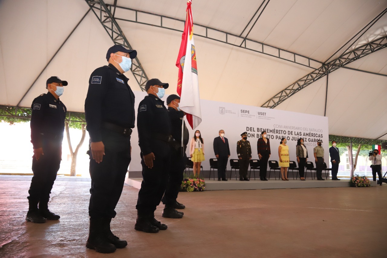 Conmemoran CCXVI Aniversario del Natalicio del Benemérito de las Américas